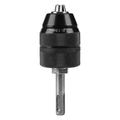 Image of SDS Chuck, 2 13mm Professional Heavy Duty Drill Chuck Adapter, Keyless Lathe Converter with Adapter Accessories