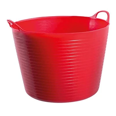 Image of Gorilla Tubs GORTUB4 2Red TUBTRUGS Tub 38 Litre Large Red