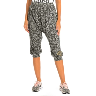 Image of Zumba Womenss Harem Sports Shorts Z1B00293 Black Size Large