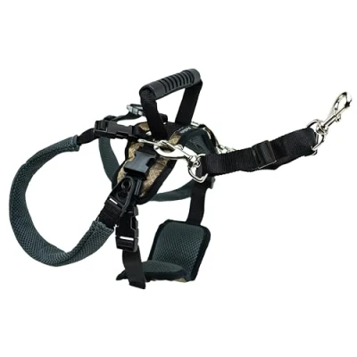 Image of PetSafe Carelift Rear Support Harness Lifting Aid with Handle Great for Pet Mobility and Older Dogs Comfortable, Breathable Material Easy to Adjust Medium,