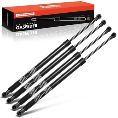 Image of Frankberg 4x Gas Struts Tailgate Bonnet Hood Compatible with R.a.n.g.e R.o.v.e.r III LM 2.9L 5.0L SUV 2002 2012 Replace# 32028398