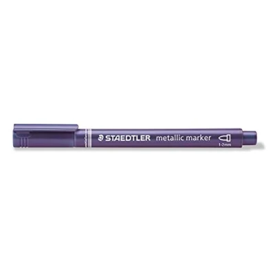 Image of Staedtler Metallic Marker Purple (Pack of 10)