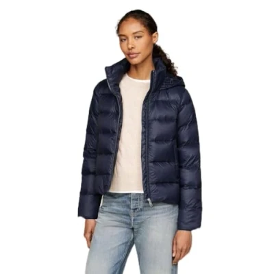 Image of Tommy Hilfiger Casual Jacket Down jacket, Women&#039;s, Size: XXS, Desert sky