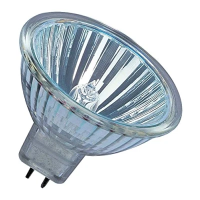 Image of Heathfield 20w 12v GU5.3 Halogen Dichroic MR16 36D 2700K 2PIN Dimmable Pack of 5