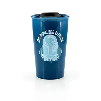 Image of Star Wars Jango Fett Mug Retro Style Collectible Cup 12 Ounces
