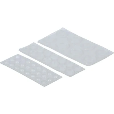 Image of BGS Diy 80866 Elastic Stopper Set transparent 46 pcs.