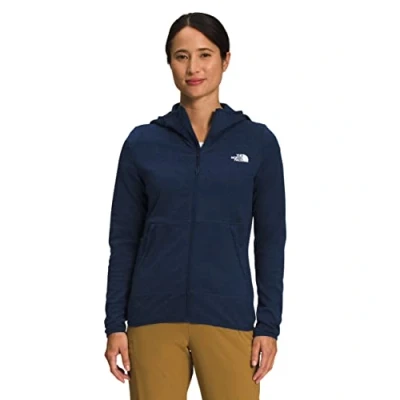 Image of THE NORTH FACE Canyonlands Hooded Sweatshirt Summit Navy Dark Heather XS