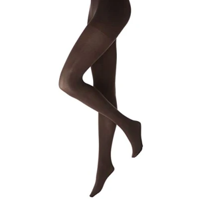 Image of Charnos Women&#039;s 1 Pair 60 Denier Opaque Tights Large Chocolate