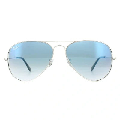 Image of Sunglasses Ray ban Rb3025 aviator col. 003/3f Unisex Pilot Silver