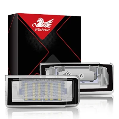 Image of WinPower license plate light Rear 18SMD LED Error free, 2 pieces