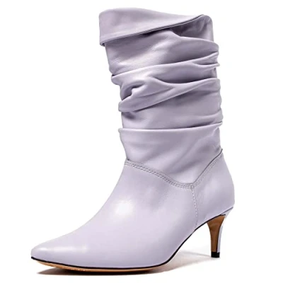 Image of L37 HANDMADE SHOES Women&#039;s Electricity Fashion Boot, fliederfarben, 7.5 UK