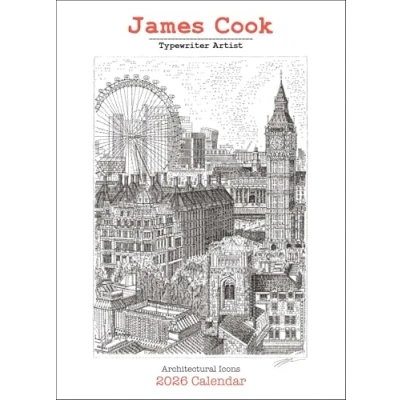 Image of James Cook Typewriter Calendar 2026