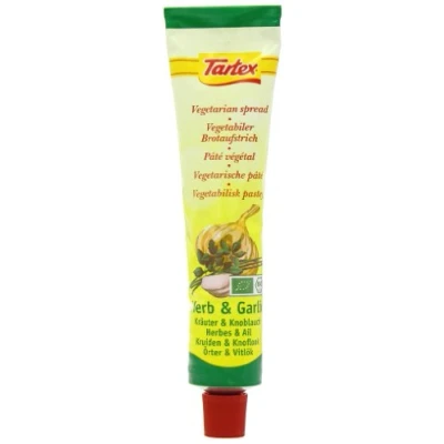 Image of Tartex Organic Herb and Garlic Pate 200 g (Pack of 4)