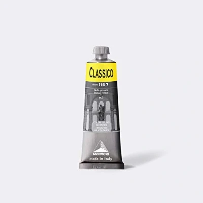 Image of MAIMERI Classico 60 ml Extra Fine Artist Oil Colour, Colour Primary Yellow