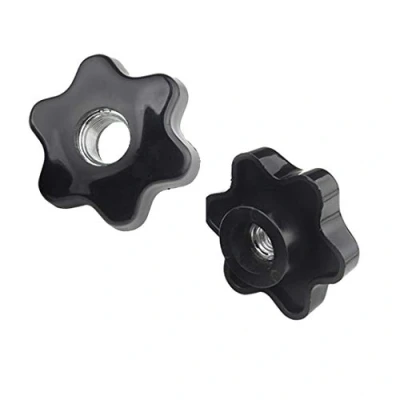 Image of ANSIEDIO 3 Pieces M14 x 58 mm Female Thread Through Hole Star Head Screw Tensioning Knob Grip