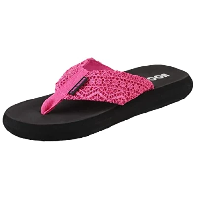 Image of Rocket Dog Women&#039;s Spotlight Flip Flops, Pink 01, 4 UK