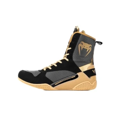 Image of Venum Elite Boxing Shoes Black/Beige