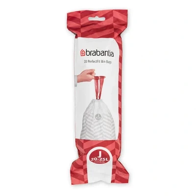Image of Brabantia Perfectfit Bags Size J 20 25 Litre Bag Roll