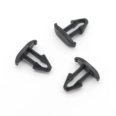 Image of VVO Fasteners Black Plastic Bonnet Rubber Weatherstrip Clips for Toyota C HR, (Pack of 10)