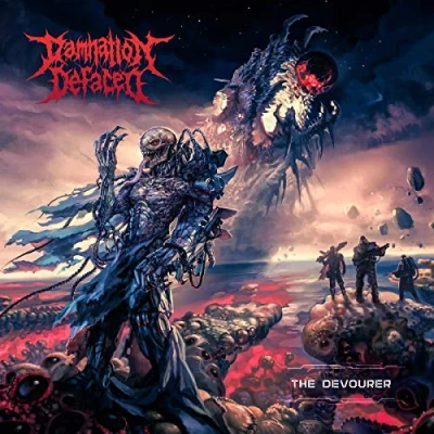 Image of Damnation Defaced The Devourer 2019 UK vinyl LP 4056813136722