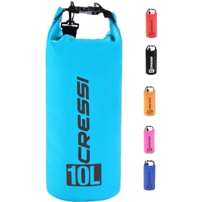 Image of Cressi Dry Waterproof Sports Bag Light Blue, 10 Litre, Azure