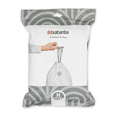 Image of Brabantia PerfectFit bags H 50 60 litre Dispenser Pack of 40