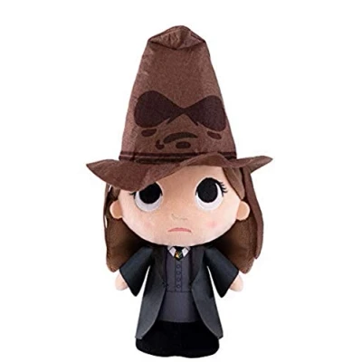 Image of Funko Supercute Plushies: Harry Potter: Hermione Granger With Sorting Hat Soft Toy Birthday Gift Idea Official Merchandise Stuffed Plushie For Kids And Adults Ideal Movies Fans