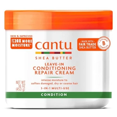 Image of Cantu Shea Butter Leave In Conditioning Repair Cream 453g