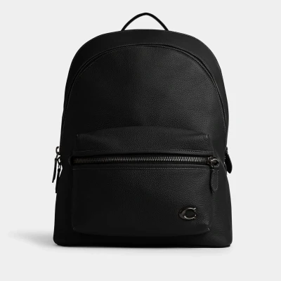 Image of Coach Charter Backpack Unisex Rucksack, Size: One Size, Black