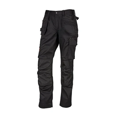 Image of Jobman Workwear 2322, 232220 9999 C56 Trousers, Black, 40 Inch Waist