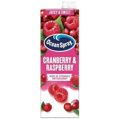 Image of Ocean Spray Cranberry and Raspberry Juice, 1 Litre