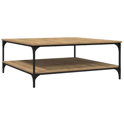 Image of vidaXL Coffee Table Artisan oak 100 x 40 cm Engineered wood