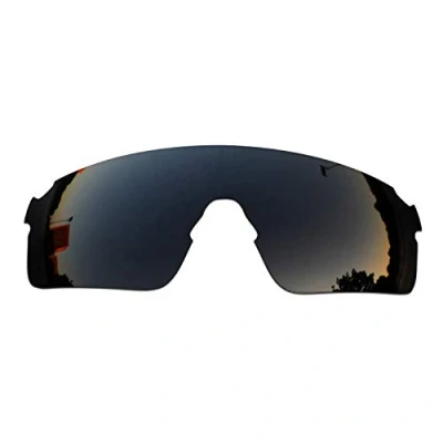 Image of SOODASE For Oakley EVZero Blades Sunglasses Black Polarized Replacement Lenses