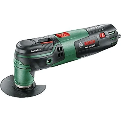 Image of Bosch Home and Garden 0603102170 Multi Tool Pmf 250 Ces, W, Green