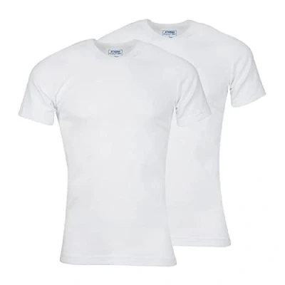 Image of Athena Men&#039;s T Shirt L220 Undershirt, White (White), M (Pack of 2)