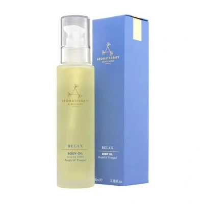 Image of Aromatherapy Associates Relax Body Oil Massage with Vetivert, Camomile &amp; Ylang Ylang, Treatment, 100 ml