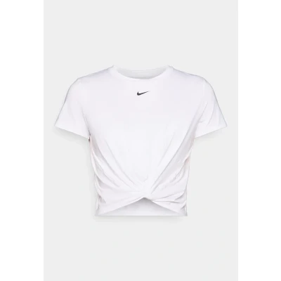 Image of Nike Dri FIT One Swoosh Women&#039;s Running Tee HyperBright, Size L, Lightweight &amp; Moisture Wicking