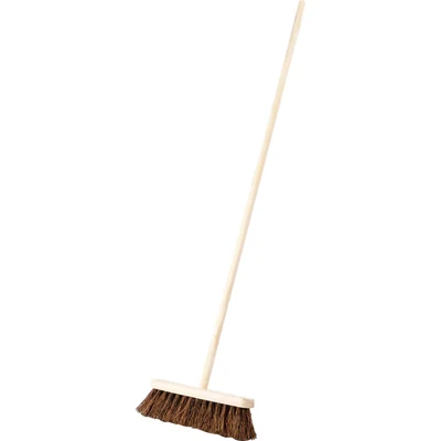 Image of Kennedy 12&quot; Bassine Broom comes with 15/16&quot; x 48&quot; Stale