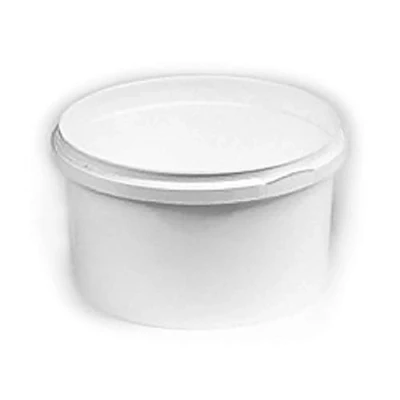Image of Mystic Moments Plastic Pail Complete with White Lid x 168, 500ml