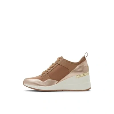 Image of Aldo Women&#039;s Kourtt Sneaker, Beige, 5 UK