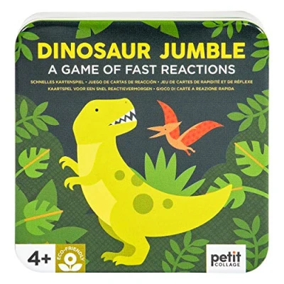 Image of Petit Collage PTC520, Jumble Card Game Dinosaur