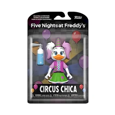 Image of Funko Action Figure: Five Nights At Freddy&#039;s (FNAF) SB Circus Chica the Chicken Collectable Toy Gift Idea Official Merchandise Video Games Fans
