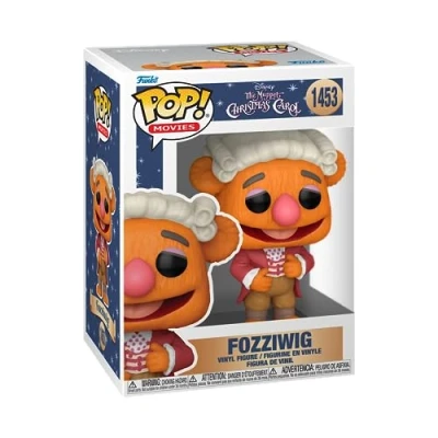 Image of Funko POP! Disney: the Muppet Christmas Carol Fozzie Bear Fozziwig Muppets Collectable Vinyl Figure Gift Idea Official Merchandise Toys for Kids &amp; Adults Movies Fans