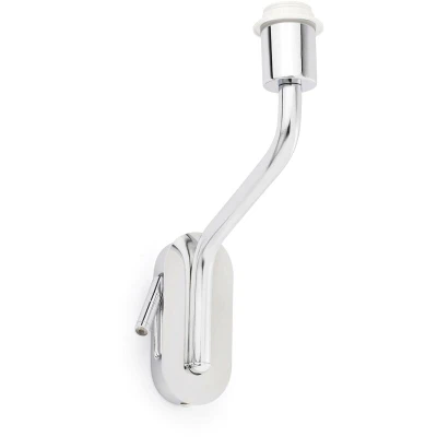 Image of Eterna 1 Light Indoor Wall Reading Chrome Shade Not Included, E27