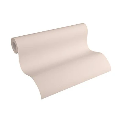Image of A.S. Création Non Woven Wallpaper Glatte Wand Plain 10.05 m x 53 cm Beige Made in Germany 309150 3091 50