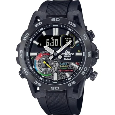 Image of Casio Men Analogue Digital Quartz Watch with Plastic Strap ECB 40MP 1AEF