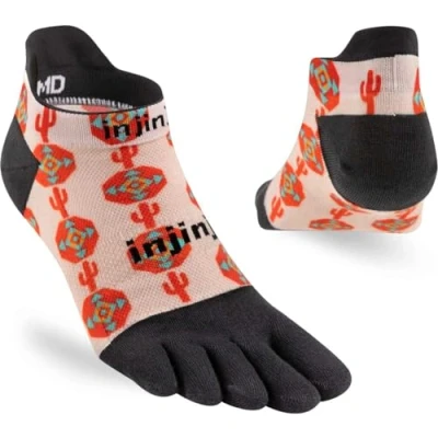 Image of Injinji Artist Designed No Show Running Toe Socks M