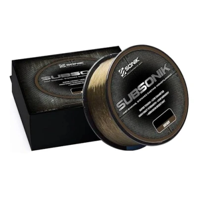 Image of Sonik Subsonik Brown 22lbs 1200m 0.38mm Monofilament