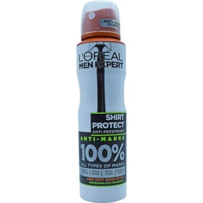 Image of L&#039;Oreal Paris Men Expert Shirt Protect 48H Anti Perspirant Deodorant 150ml