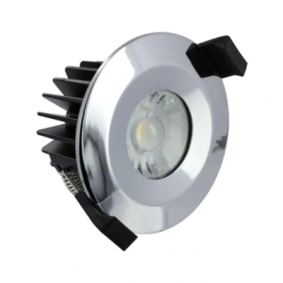 Image of Integral LED Downlight Polished Chrome 3000K Dimmable